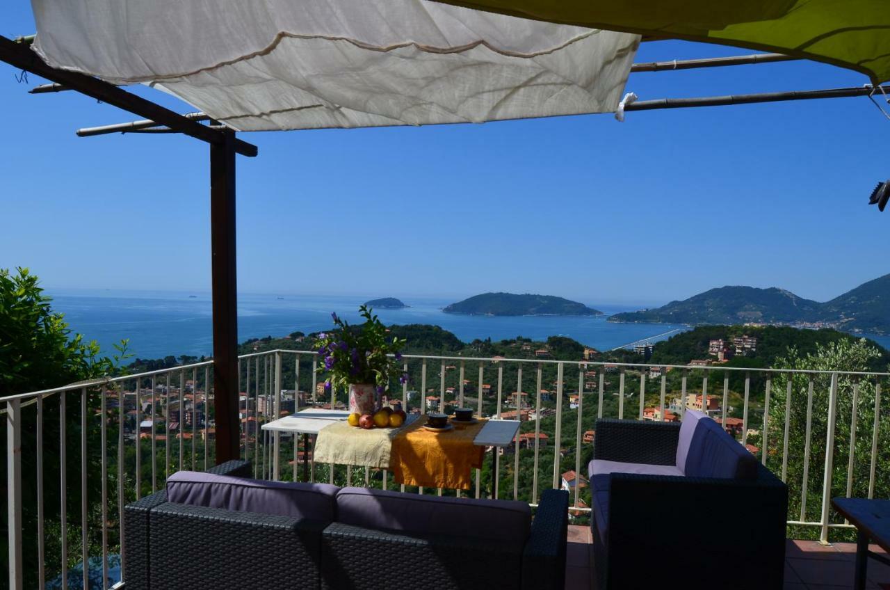 La Castellana Una Finestra Sul Mare- Air Conditioned Lerici Exterior foto